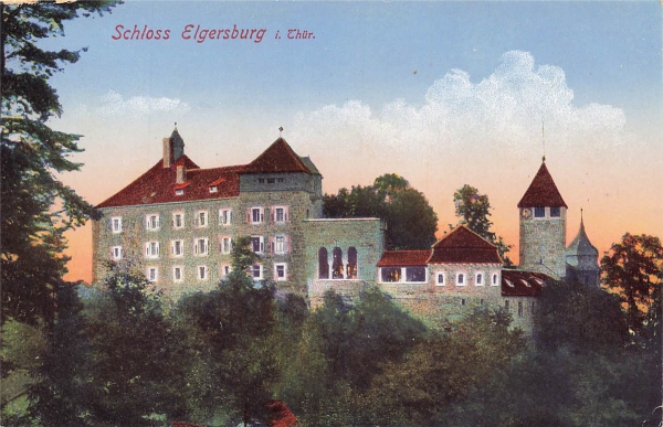 AK Elgersburg (98716), Schloss Elgersburg, n.gelaufen