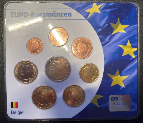 KMS - Belgien- Limitierte Sonerderausgabe 2003 - (mit Nummer) (2)