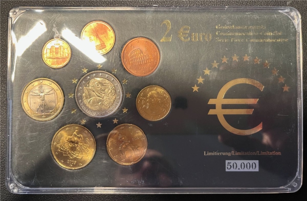 KMS - Italien - KMS-Perstige-Satz m. Gedenkmünze (org. verschweißt)