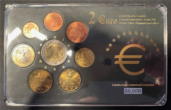 KMS - Italien - KMS-Perstige-Satz m. Gedenkmünze (org. verschweißt) (2)