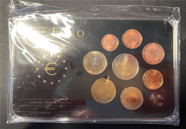 KMS - Estland 2011 - Prestige-EURO-Satz (org. verpackt und verschweißt) (2)
