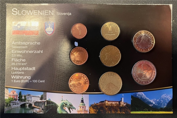 KMS - Slowenien 2007 - "Slowenien" (org. verpackt und verschweißt)