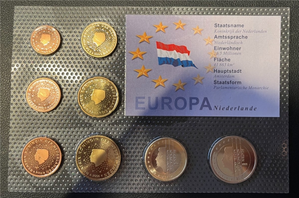 KMS - Niederlande 2006 - EURO-Motivsatz - ("auf Folie verschweißt")