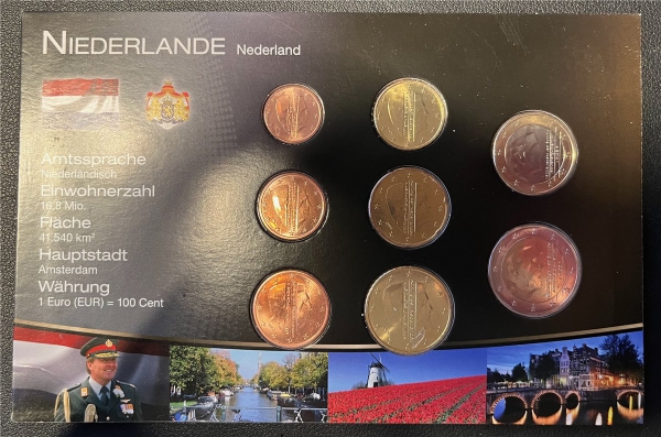 KMS - Niederlande 2014 - KMS-Satz, "Euro-Münzen", ("ungeöffnet")