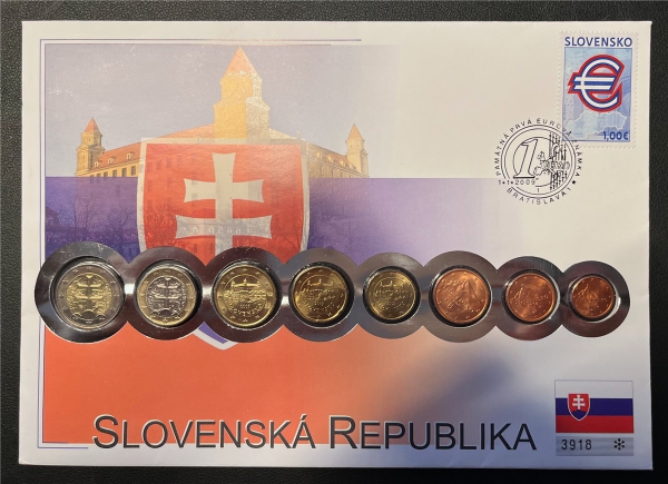Numisbrief - Slowakai 2009 - KMS-Satz - im Folder, limitiert, (ungeöffent)
