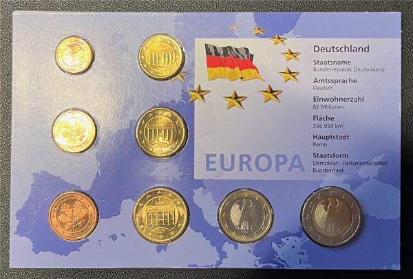 KMS - Deutschland - KMS-Satz im Pappfolder (org. verpackt und verschweißt)"