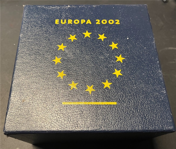 KMS - Deutschland - 2002 Karton für 12 Teilnehmerländer (leer) !