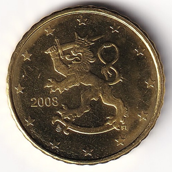 10 Cent Münze Finnland - 2000 - "Löwe mit Schwert und Krone"