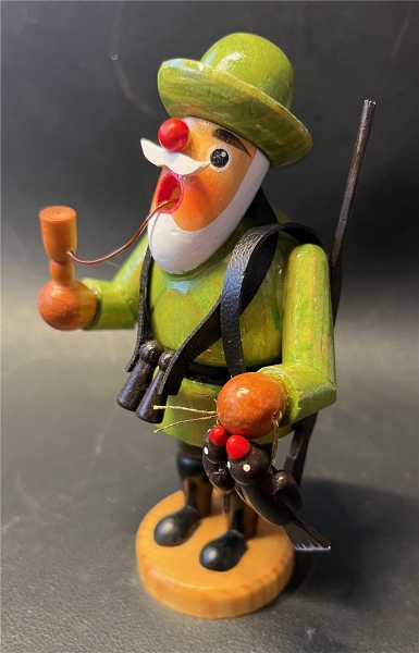 Weihnachtsman, Kunst aus dem Erzgebirge "Jäger"