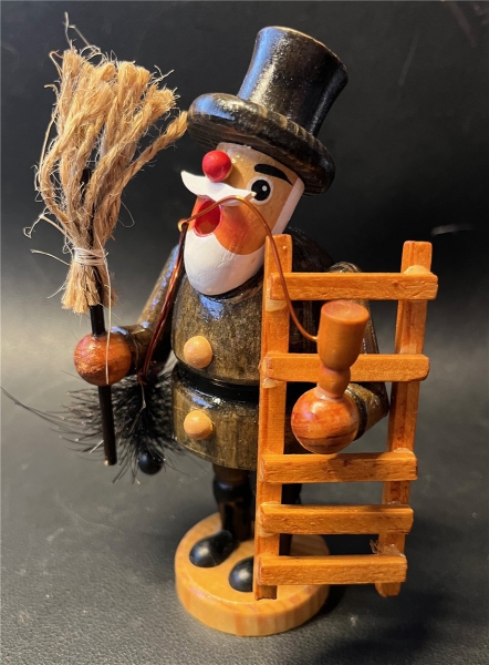 Weihnachtsman, Kunst aus dem Erzgebirge "Schornsteinfeger"