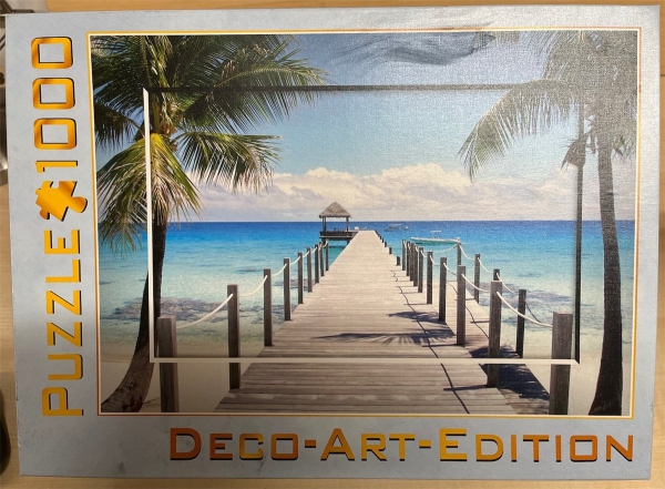 1000 Pieces Jigsaw Puzzle, PUZZLE 1000, "Holiday Feeling"