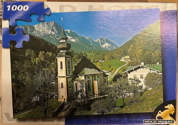 1000 Pieces Jigsaw Puzzle, WILD HORSE, "Maria Gern"