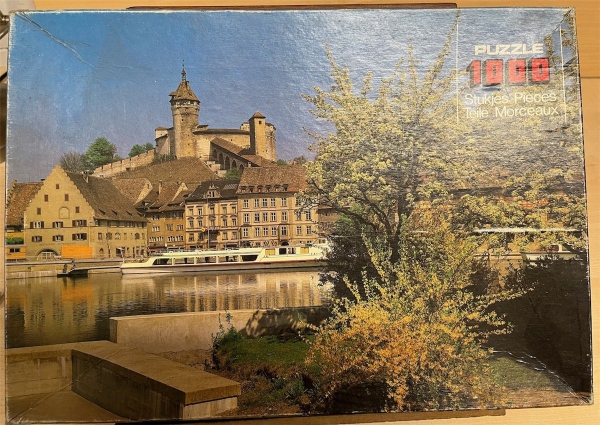 1000 Pieces Jigsaw Puzzle, WILD HORSE, "Schaffhausen - Switzerland"