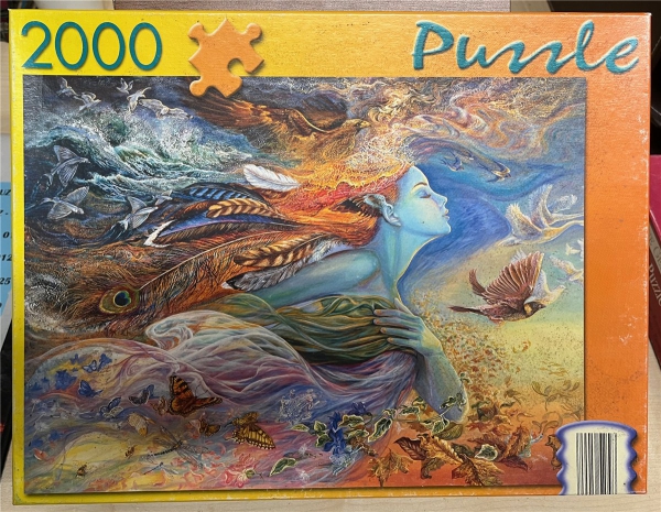 2000 Pieces Jigsaw Puzzle, PUZZLE 2000, "Josephine Wall - Spirit of Flight"