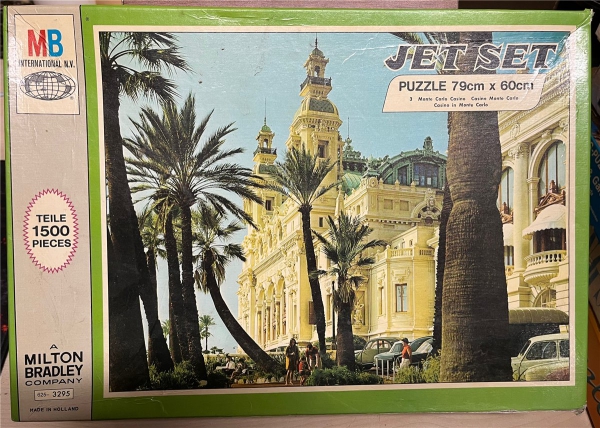 1500 Pieces Jigsaw Puzzle, MB-Puzzle, "Monte Carlo Casino"
