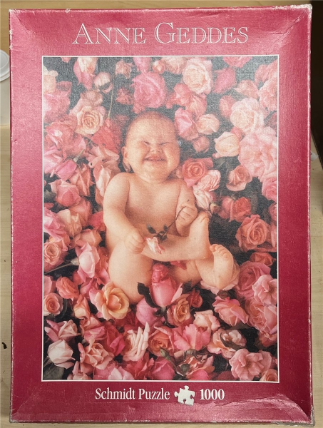 1000 Pieces Jigsaw Puzzle, SCHMIDT, "Anne Geddes - Wonneproppen"