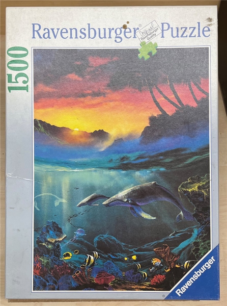 1500 Pieces Jigsaw Puzzle, RAVENSBURGER, "Sanfte Riesen"