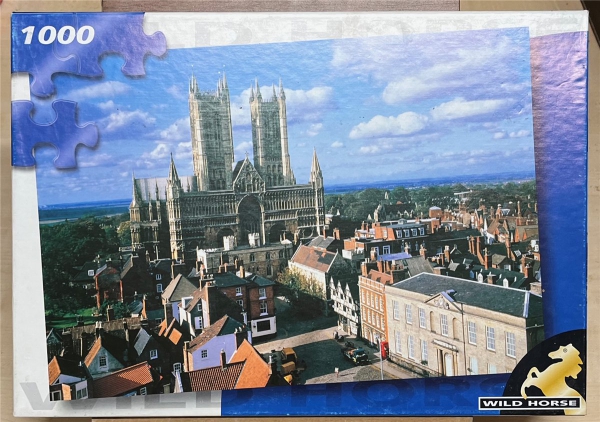 1000 Pieces Jigsaw Puzzle, WILD HORSE, "Linclonshire / England"