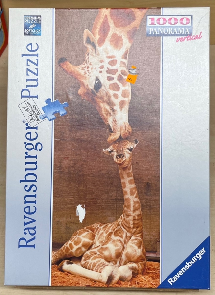 1000 Pieces Jigsaw Puzzle, RAVENSBURGER, "The First Kiss"