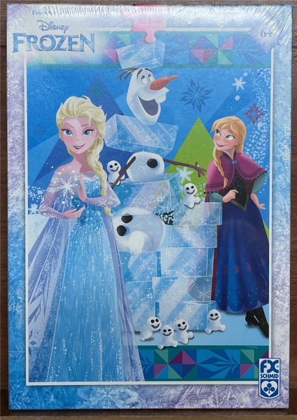 112 Pieces Jigsaw Puzzle, F.X. SCHMID, "Winterspass mit Freunden" (OVP)