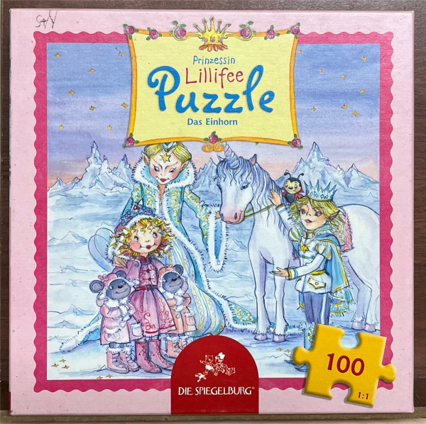 100 Pieces Jigsaw Puzzle, Die Spielburg-Puzzle, "Prinzessin Lillifee"