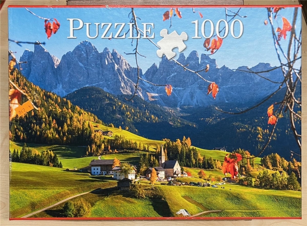 1000 Pieces Jigsaw Puzzle, PUZZLE 1000, "Südtirol"