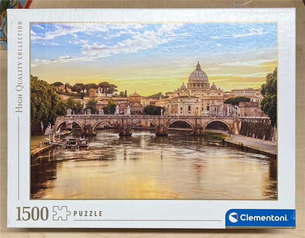 1500 Pieces Jigsaw Puzzle, CLEMENTONI, "Rome"