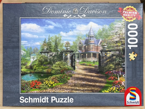 1000 Pieces Jigsaw Puzzle, SCHMIDT, "Idyllisches Landgut"