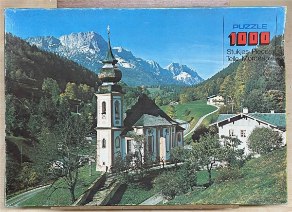 1000 Pieces Jigsaw Puzzle, WILD HORSE, "Maria Gern, Beieren"