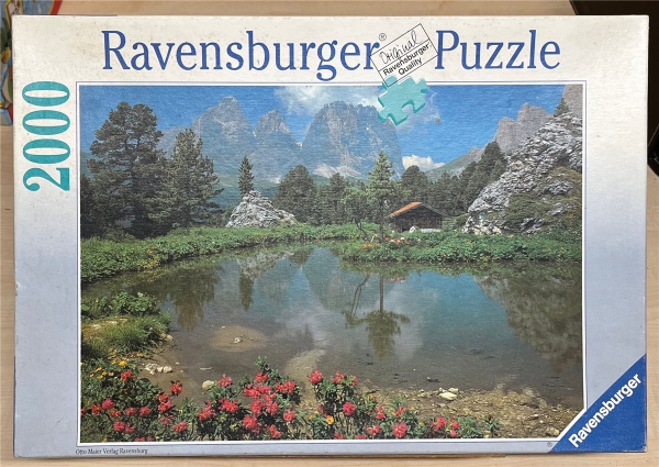 2000 Pieces Jigsaw Puzzle, RAVENSBURGER, "Dolomiten, Langkofel"