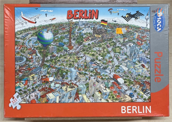 333 Pieces Jigsaw Puzzle, MOCA - Puzzle, "Berlin"