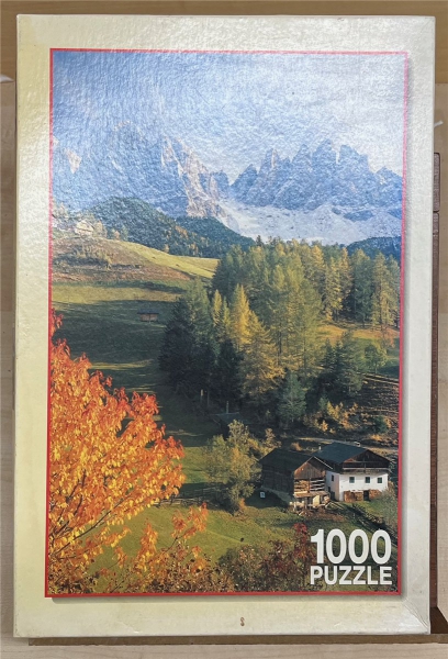 1000 Pieces Jigsaw Puzzle, PUZZLE 1000, "Geisterspitzen, Südtirol"