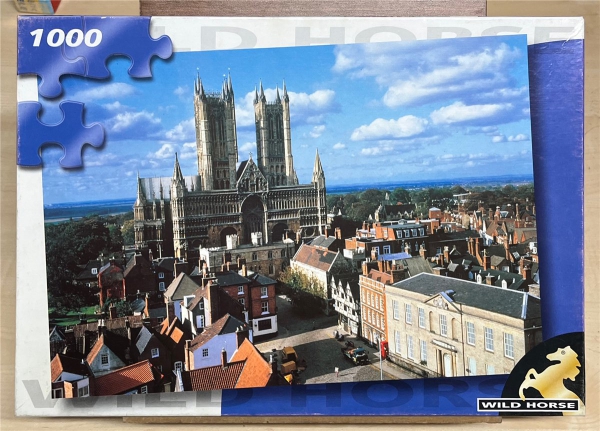 1000 Pieces Jigsaw Puzzle, WILD HORSE, "Linclonshire / England"