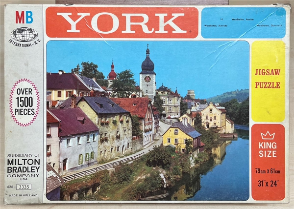 1500 Pieces Jigsaw Puzzle, MB-Puzzle, "Weißenfels, Austria"