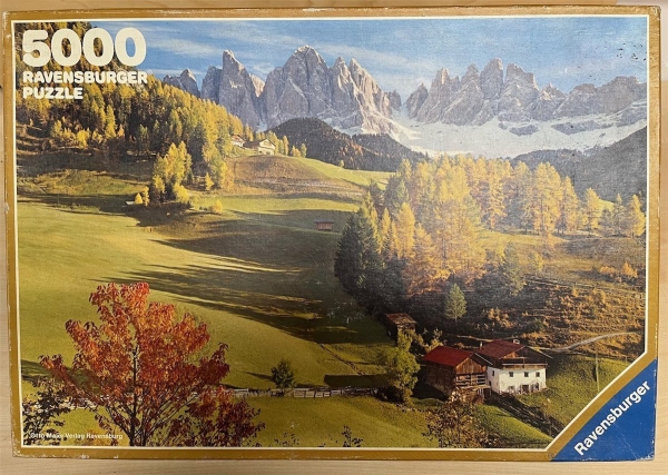 5000 Pieces Jigsaw Puzzle, RAVENSBURGER, "Dolomiten"