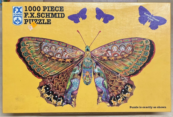 1000 Pieces Jigsaw Puzzle, F.X. SCHMIDT, "Wundersamer Schmederling"