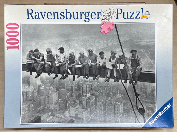 1000 Pieces Jigsaw Puzzle, RAVENSBURGER, "Lunchtime, 1932"