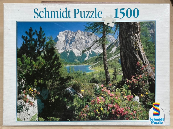 1500 Pieces Jigsaw Puzzle, SCHMIDT, "Hoch hinaus"