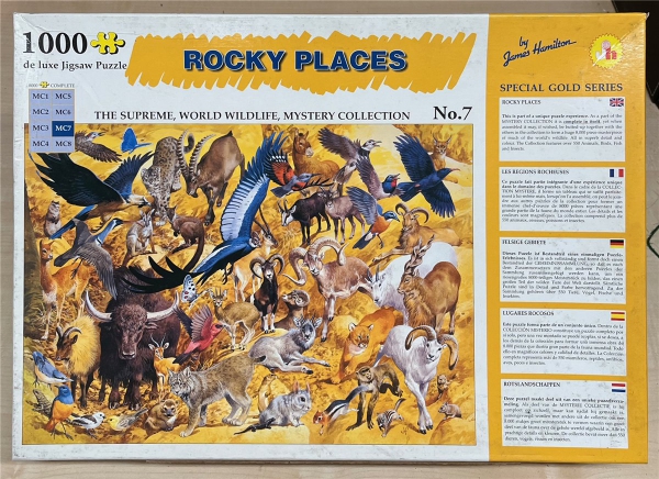 1000 Pieces Jigsaw Puzzle, JAMES HAMILTON - Puzzle, "The Supreme Nr.7"