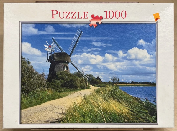 1000 Pieces Jigsaw Puzzle, PUZZLE 1000, "Windmühlen"