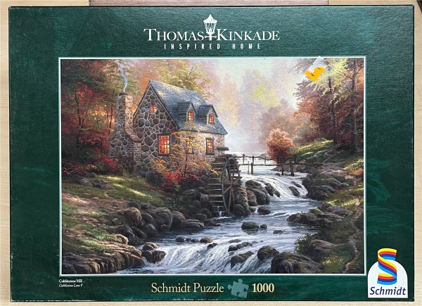 1000 Pieces Jigsaw Puzzle, SCHMIDT, "Thomas Kinkade - Inspired Home"