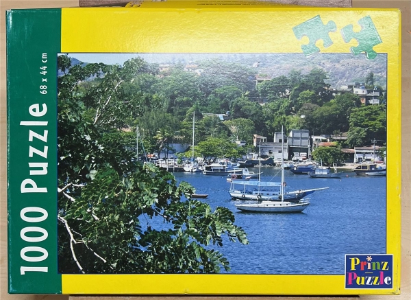 1000 Pieces Jigsaw Puzzle, PRINZ-PUZZLE, "Yacht-Hafen"