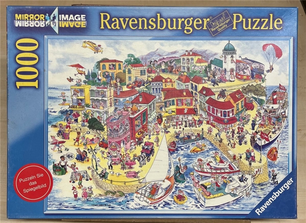 1000 Pieces Jigsaw Puzzle, RAVENSBURGER, "Im Urlaub"