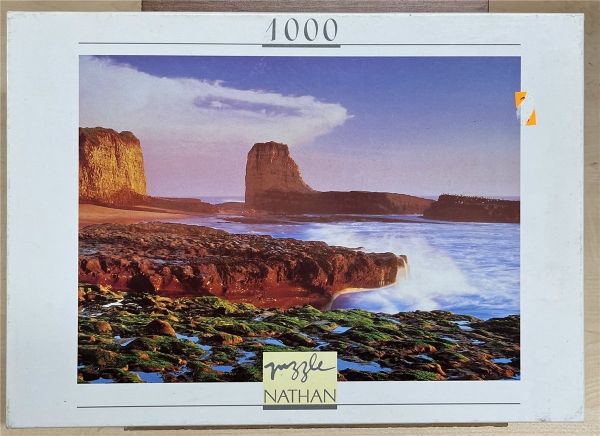 1000 Pieces Jigsaw Puzzle, NATHAN - Puzzle, "Die Vogel-Insel"