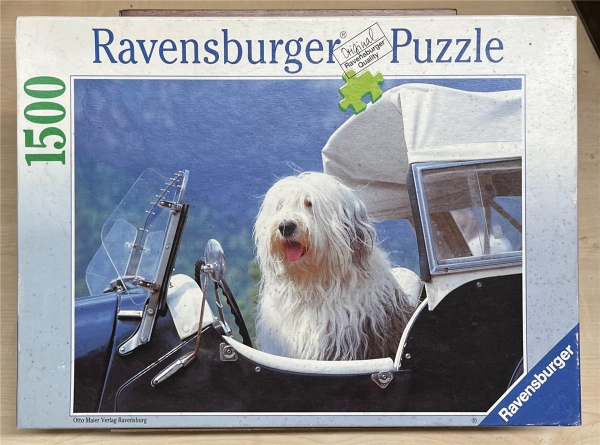 1500 Pieces Jigsaw Puzzle, RAVENSBURGER, "Bobtail"