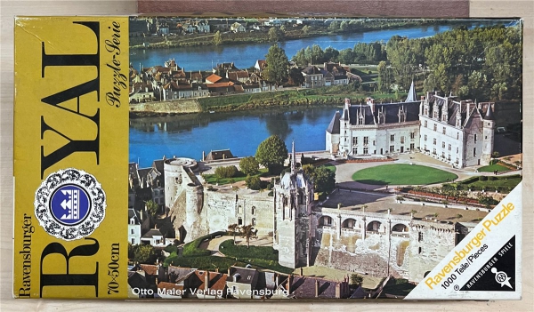 1000 Pieces Jigsaw Puzzle, RAVENSBURGER, "Charteau d´ Amboise"