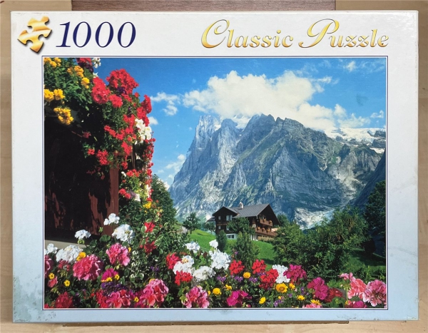 1000 Pieces Jigsaw Puzzle, PUZZLE 1000, "Berner Oberland"