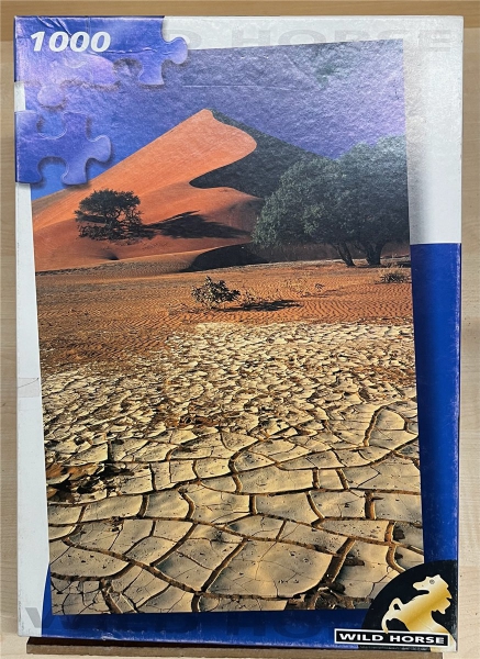 1000 Pieces Jigsaw Puzzle, WILD HORSE, "Namibi / Afrika"