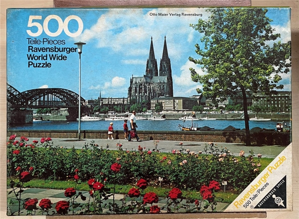 500 Pieces Jigsaw Puzzle, RAVENSBURGER, "Köln"