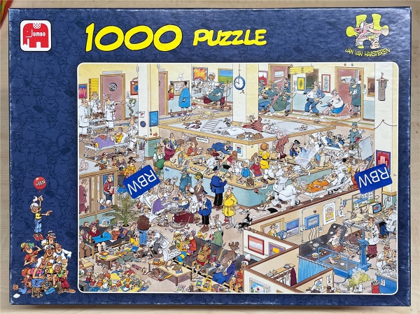 1000 Pieces Jigsaw Puzzle, JUMBO, "Gute Besserung !"